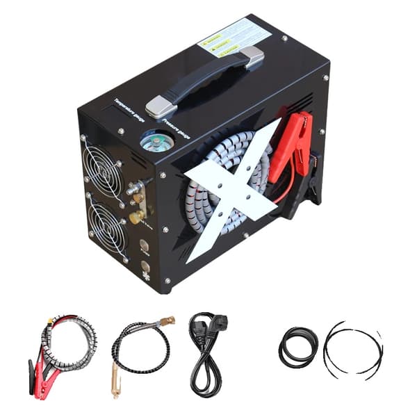 Luftpumpe, Højt Tryk, Bærbart Design,12V-220V