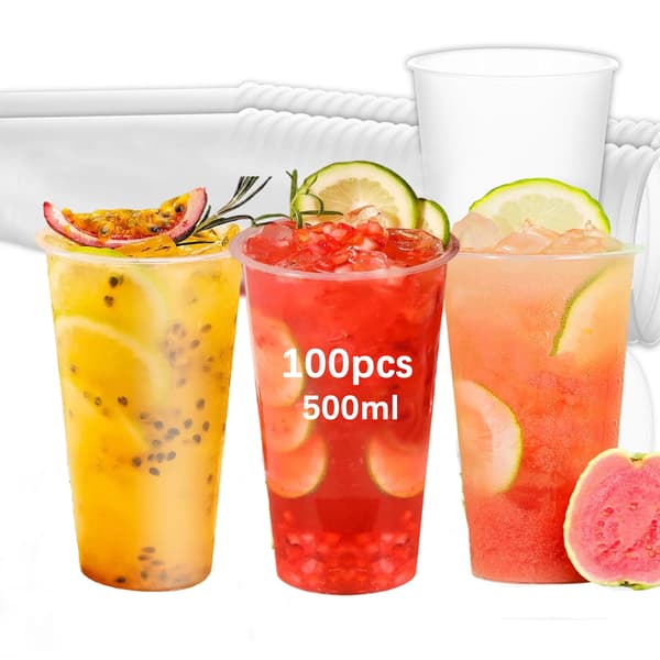 Parfaitkoppar, 500 ml kapacitet, miljövänlig design,500ml, 100st