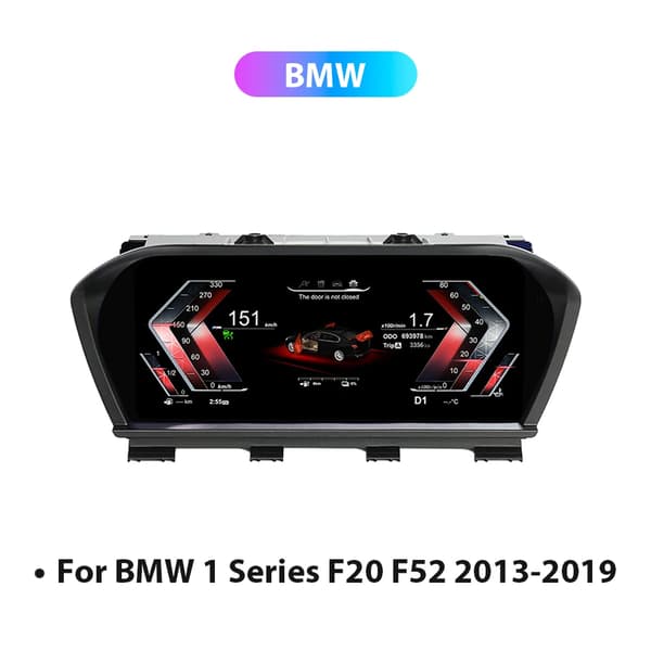 Digitalt Dashboard til Luksusbiler, Plug and Play Installation, Flersproget Support,F20 NE Carplay