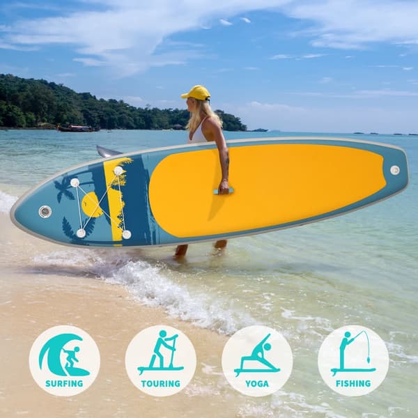 Stand Up Paddle Board, Bred Design, Action Kamera Montering,350*90*15cm SUP