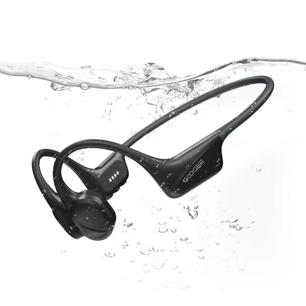 Knogleskonstruktion Hovedtelefoner, Vandtætte, Bluetooth 5.4,Sort
