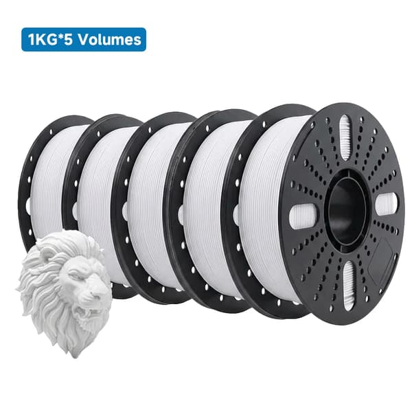3D-printer filament, PETG-material, 1,75 mm diameter,PETG-5WT