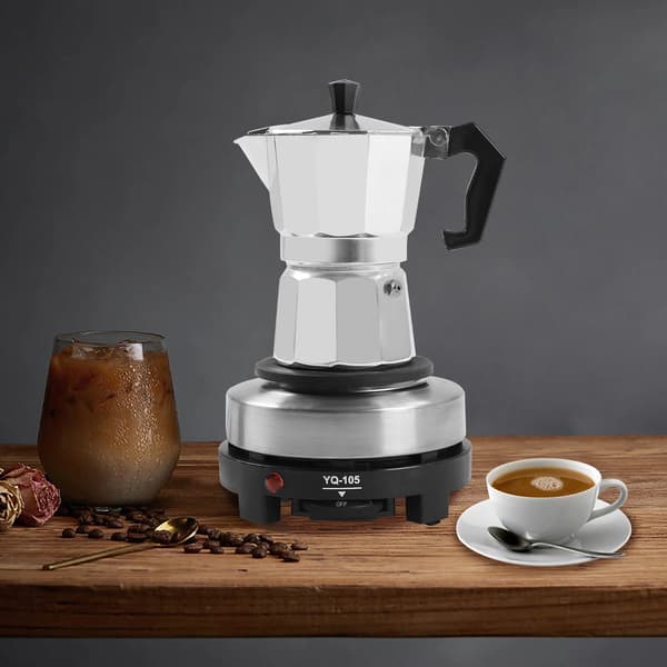 Kaffekande, 500W Effekt, 150ml Kapacitet,Sort
