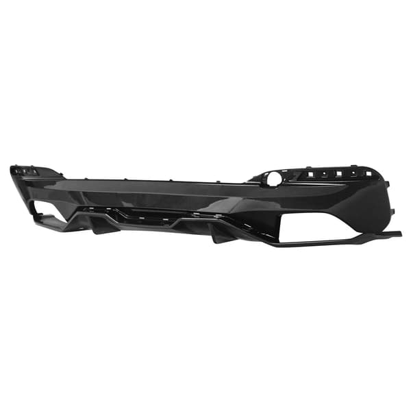 Bageste Stødfanger Diffuser, Carbon Fiber Look, M Sport Kompatibel,Kulfiberlook