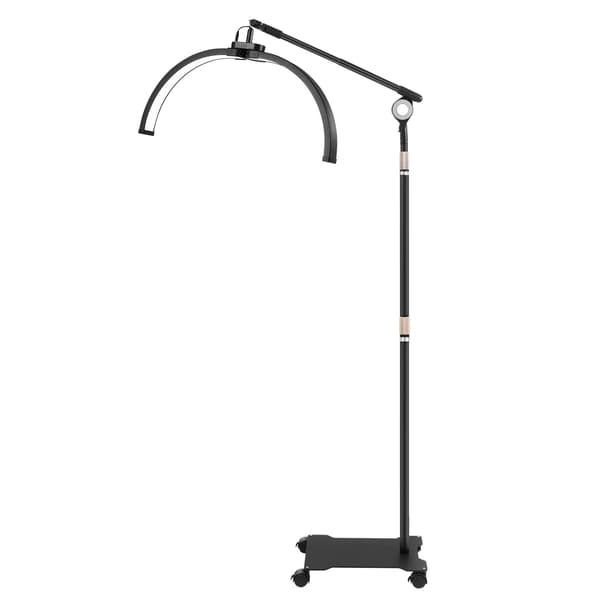 Gulvlampe, Dæmpbar Lysstyrke, Justerbar Farvetemperatur,sort