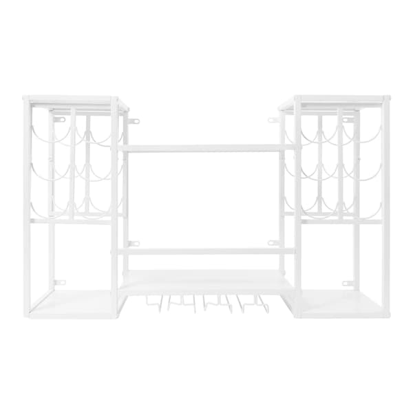 Vinhylla, Modern Design, Väggmonterad,Vit