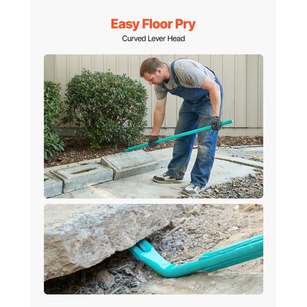 Pry Lever Bar, 2000 lbs Kapacitet, Ergonomisk Design,2000 lbs 56 Tommer