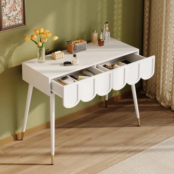 Sminkbord, Modern Design, Gott om Förvaring,vit