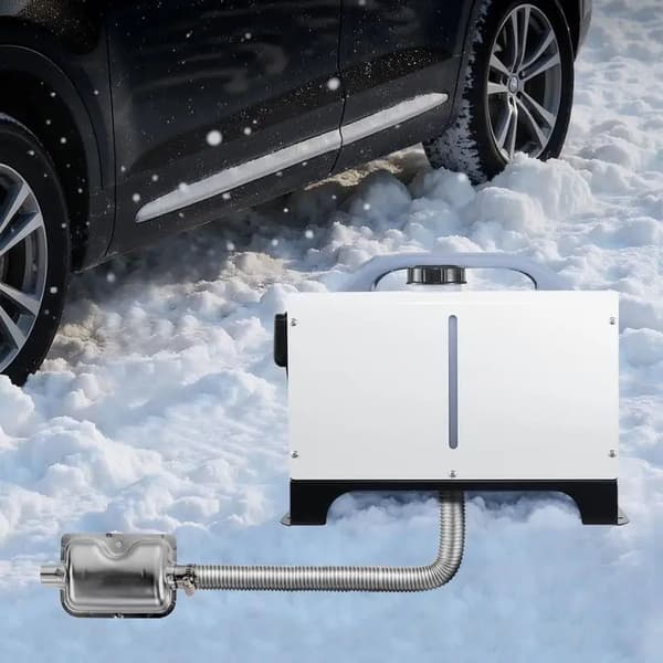 Avgassystem, rostfritt stål, flexibel design, Röd