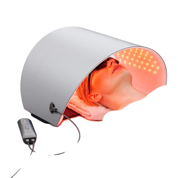 LED-valomaski, 720 LEDiä, useita aallonpituuksia,EU, Harmaa L6 maski