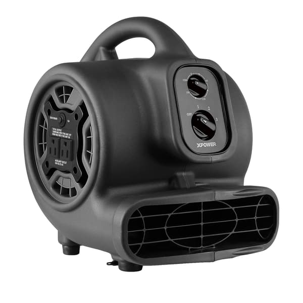 Luftblæser, 3 hastighedsindstillinger, energieffektiv design,EU-c, P-230AT-SORT
