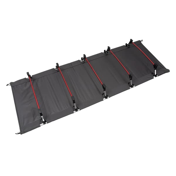 Campingbed, Bärbar Fällbar Design, Hög Lastkapacitet,Grå