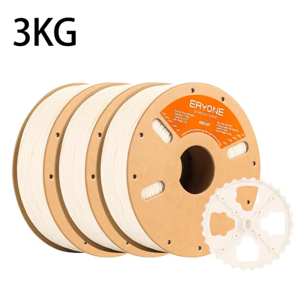3D-skrivarfilament, ABS-material, hög hållfasthet,ABS-GF Vit