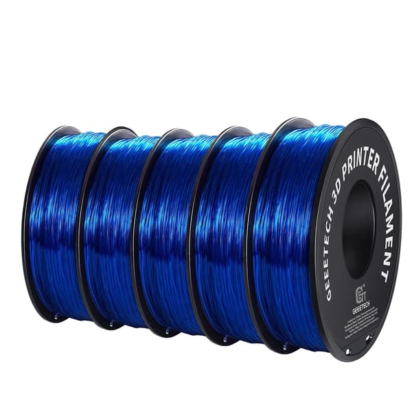 TPU Filament, Mycket Elastisk, Kompatibel med de Flesta 3D-skrivare,Blå