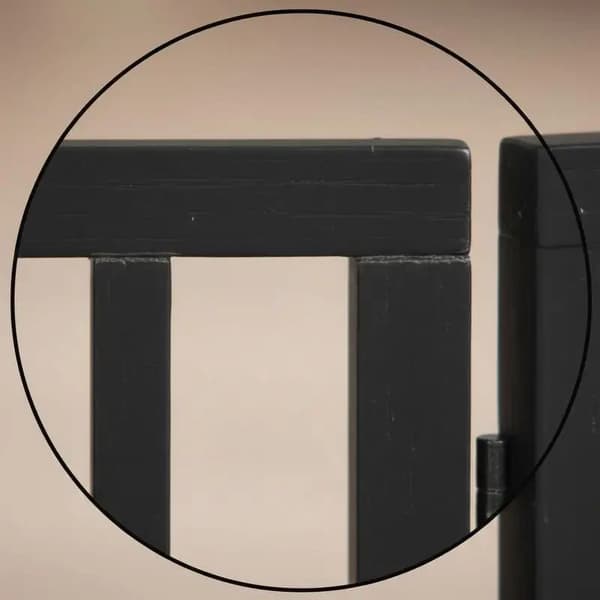 Hundegitter, Udvideligt Design, Robust Materiale,sort