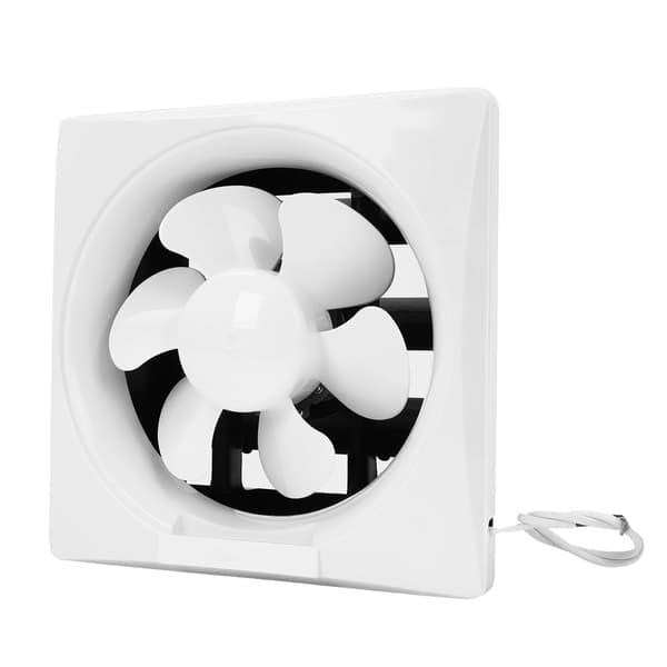 Afbudsventilator, 6 Blade, Lav støjdrift,HVID