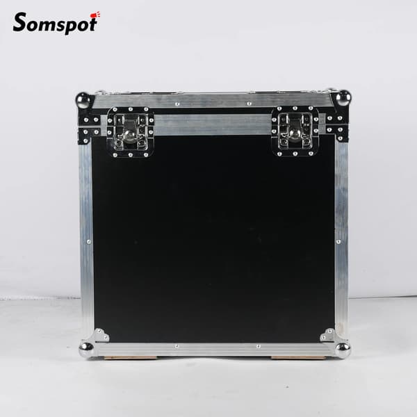 Flight Case, Robust Design, Luftfart Kompatibel,sort