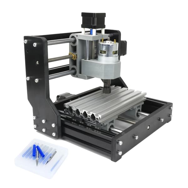 CNC-fräsmaskin, 3-axlig kontroll, kompakt design,Ingen e Hand Controller-a, Ingen Laser Head