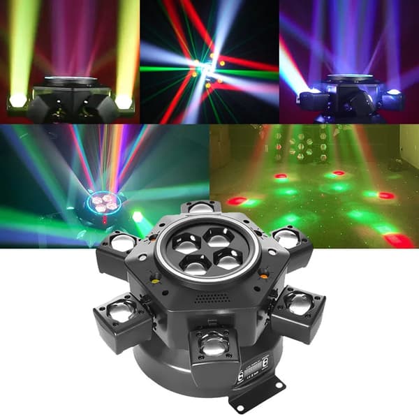 Scene Lys, Rotationsfunktion, DMX512 Kontrol,1pcs