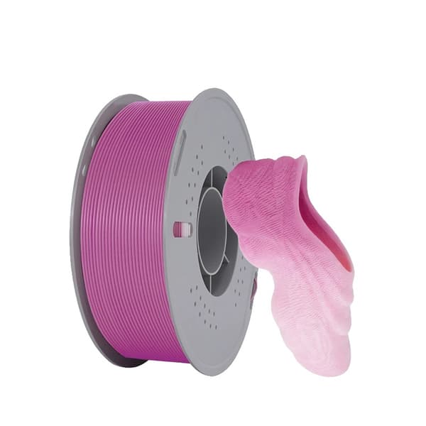 TPU Filament, Hög Flexibilitet, Smidig Matning,Rosa Vit