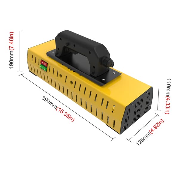Varmelampe, Hurtig Opvarmning, Justerbar Timer,DT-003-2000W
