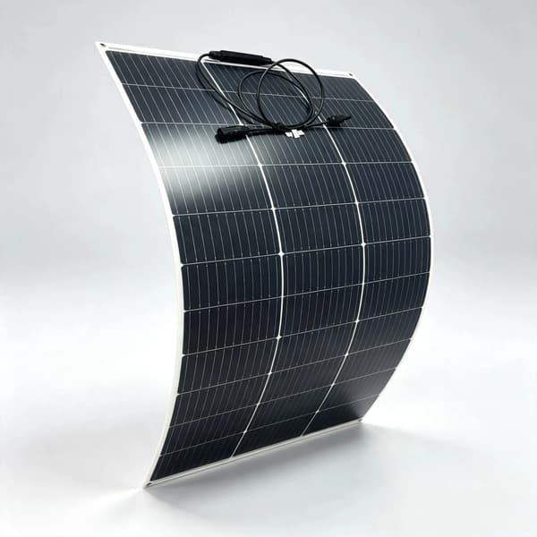 Solpanel, Fleksibelt Design, Høj Effektivitet,1PCS  125W