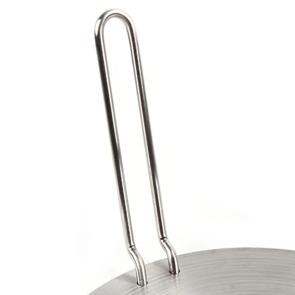 Induktionsadapterplatta, rostfritt stål, avtagbart handtag,Silver