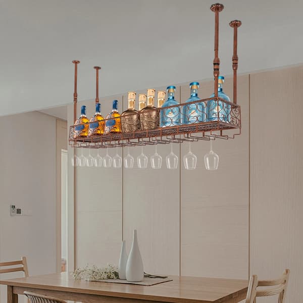 Vinhylde, Justerbar Højde, Moderne Design,Bronze