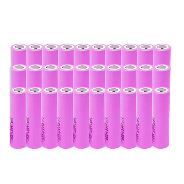 Lithiumbatteri, 3500mAh kapacitet, 25A afladningshastighed,30PCS, 3.7 V