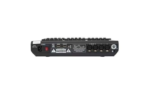 DMX Scene Lyscontroller, Ergonomisk Design, Stille Drift,Flygkasse, 3pin