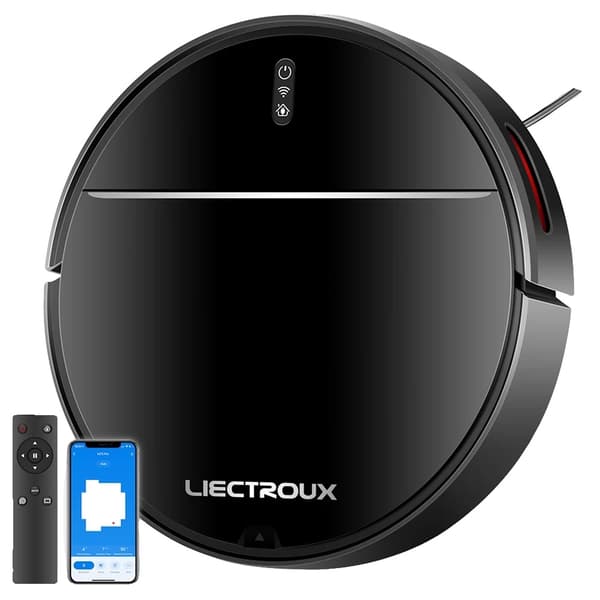 Robotdammsugare, 2D-kartläggning, WiFi-kontroll,EU, M7S Pro