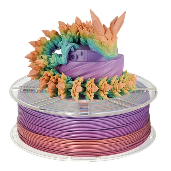 3D-skrivarfilament, PLA-material, solid form,1KG Godis Matt