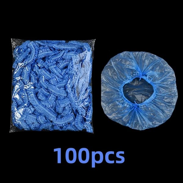 Inomhusskor, Engångsdesign, Halkfri Passform,100Pcs Blå