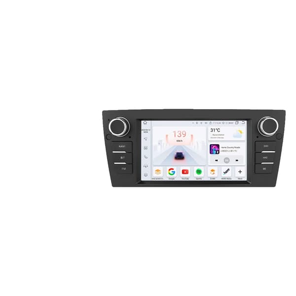 Carplay, Multimedia-spelare, Smartphone-integration, kompatibel med BMW 3-serie E90 E91 E92 E93 06 - 12,S4 AHD2 AI