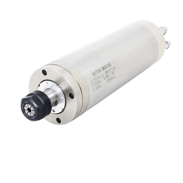 Spindelmotor, vattenkyld, 220 VAC,Bara spindel
