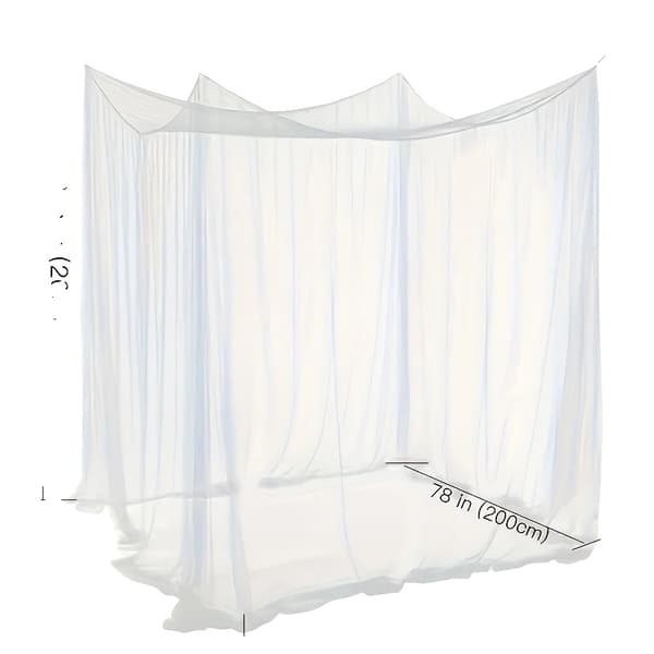 Myggnät, En-dörrsdesign, Insektskydd,VIT