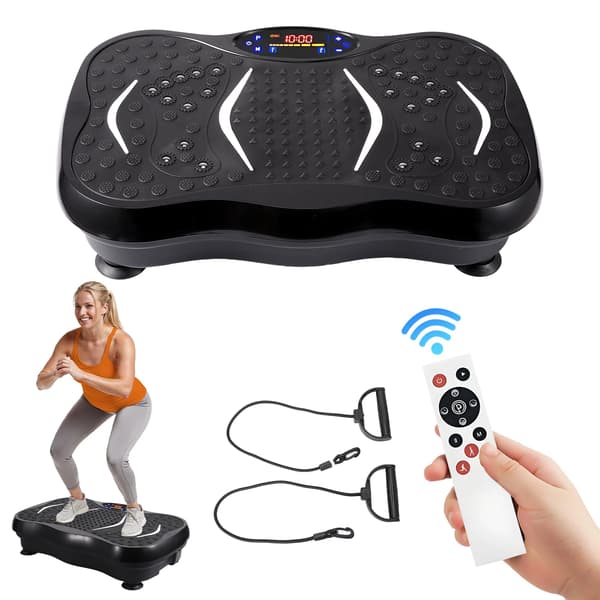Värähtelylauta, Bluetooth-yhteys, 99 nopeusasetusta,musta