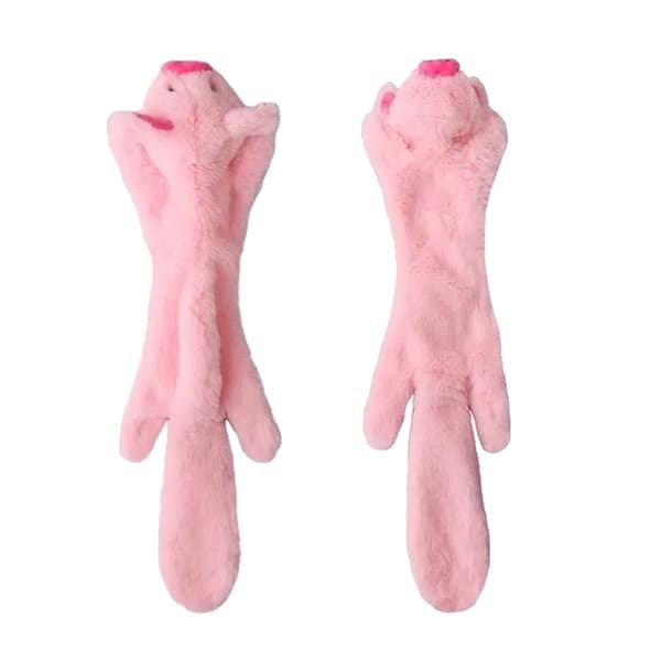 Hundelegetøj, Squeaky Lyd, Holdbart Fleece Materiale,Svin
