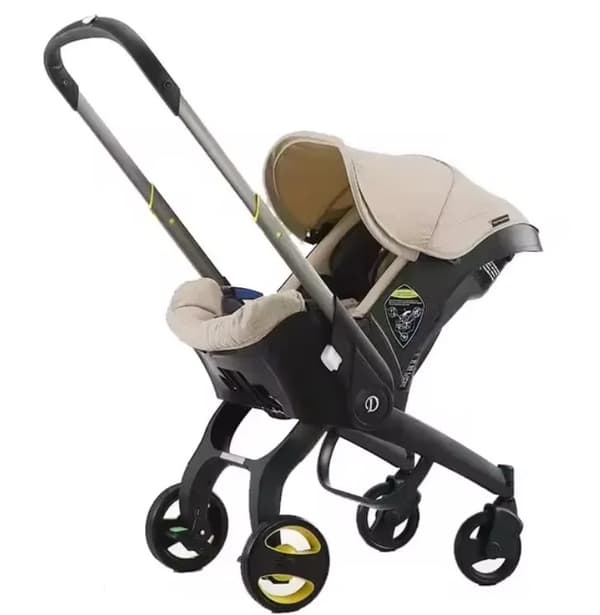 Barnvagn, Kompakt Design, Lätt Vikt,XF-KHAKI