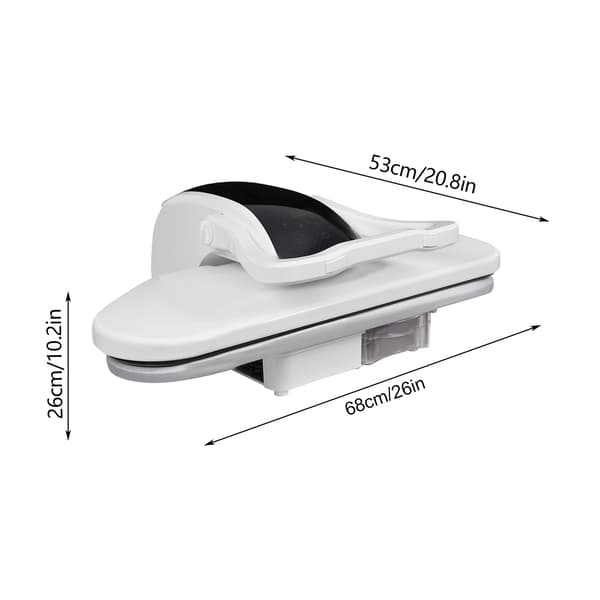 Damptryk, Touchskærm, 5 Stofindstillinger,EU, HVID