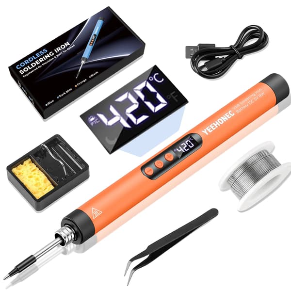 Loddekolbe, LCD-skærm, Dual-Mode Drift,orange