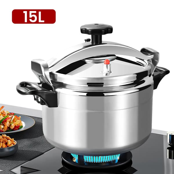 Tryckkokare, Stort Kapacitet, Säker och Effektiv Matlagning,15L