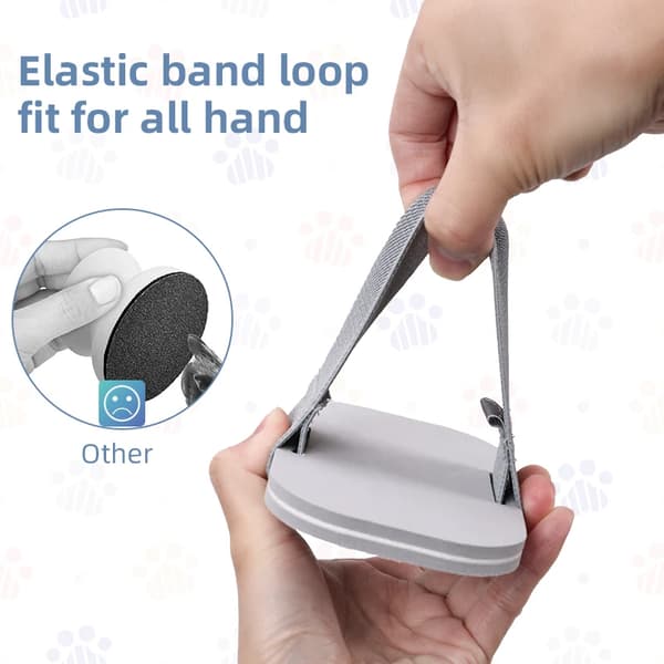 Hundvårdsverktyg, Nagelslip, Klospade,GRÅ