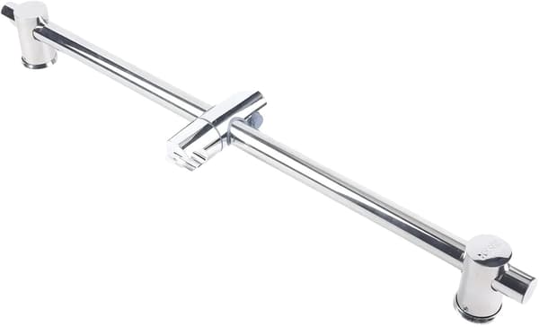 Duschstång, 304 Rostfritt Stål, Justerbar Design, Silver