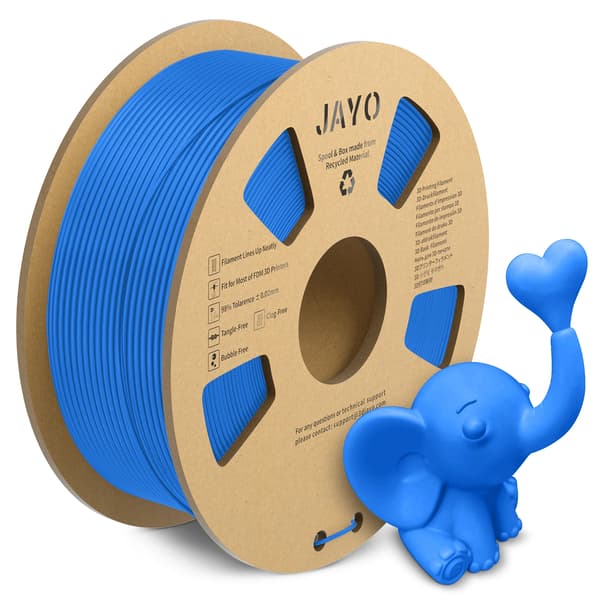 3D-printfilament, PLA-materiale, glat mat finish,PLA MATTE Blå