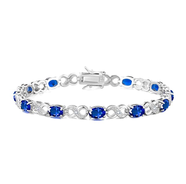 Armband, Wrap Stil, Iolitsten,Silverpläterad