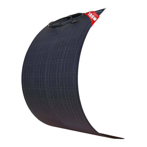 Flexibel Solpanel, Hög Effektivitet, Väderbeständig,1Pcs 100W Panel