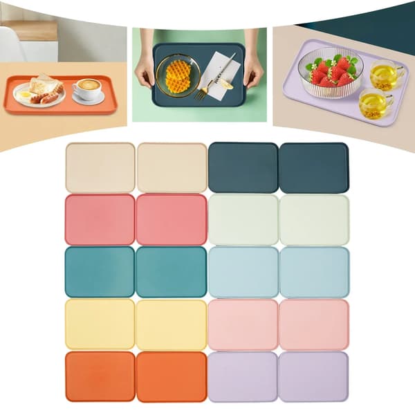 Serveringsfat, Återanvändbara, Stapelbar Design,MULTI