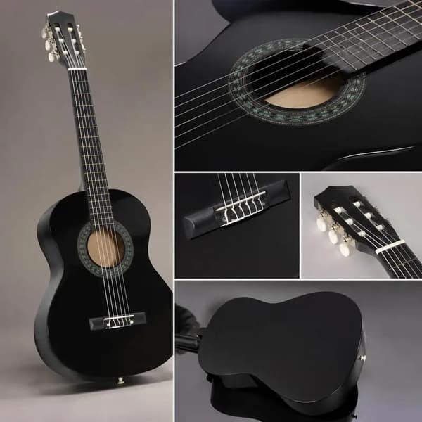 Akustisk Guitar, Let at Spille, Varm Lydkvalitet,Sort