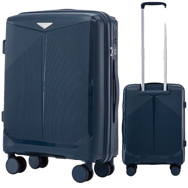 Resväska, TSA-lås, Elegant design,Blå